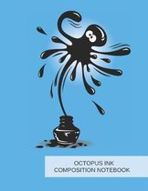 Octopus Ink Composition Notebook