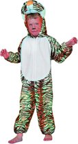 Wilbers & Wilbers - Leeuw & Tijger & Luipaard & Panter Kostuum - Snoezige Tijger Kind Kostuum - - Maat 128 - Carnavalskleding - Verkleedkleding