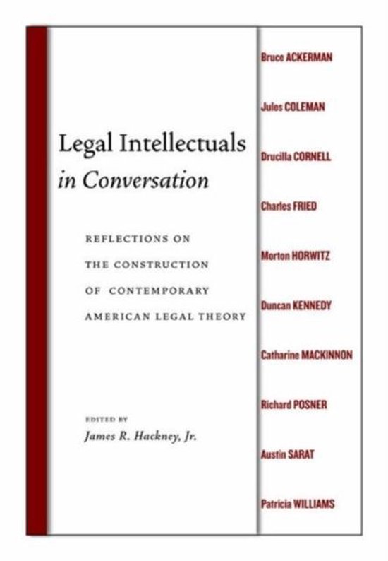 Legal Intellectuals in Conversation - cover