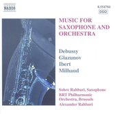 Sohre Rahbari, BRT Philharmonic Orchestra, Alexander Rahbari - Music For Saxaphone And Orchestra (CD)