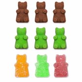Snoepvorm voor het maken van Gummie Bear snoepjes | Siliconen mal +  pipet | Zelf gummibeer snoep maken