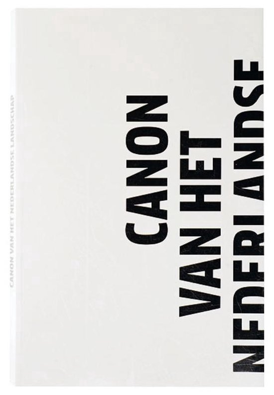 Canon van het Nederlandse landschap - cover