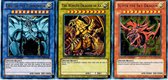 Yu-gi-oh! - God cards: set of 3 limited ultra rare gods (LC01) - complete set