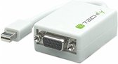 Techly 0.15m Mini DisplayPort 1.1 - VGA M/F 0,15 m VGA (D-Sub) Wit