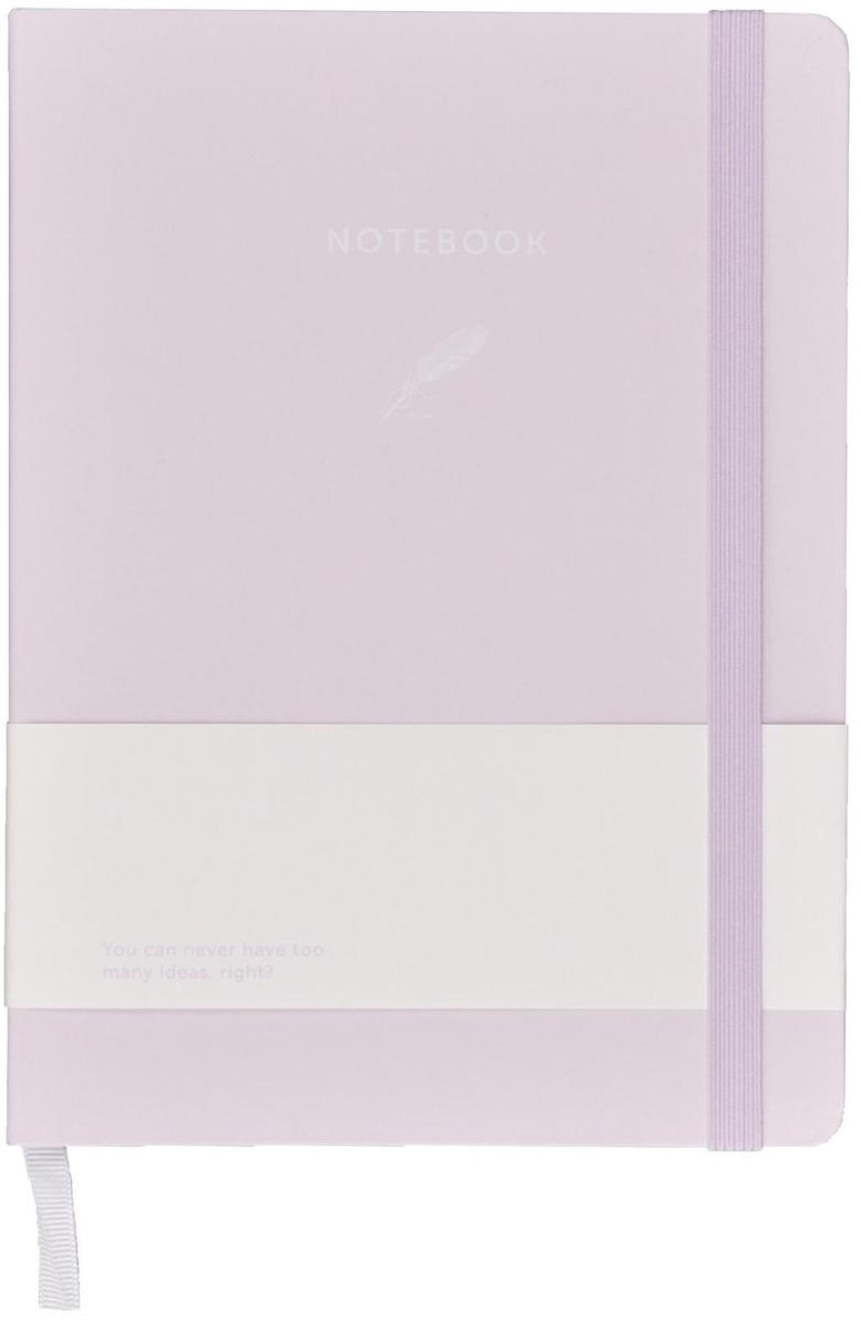 A-Journal Notitieboek Lila - Notebook