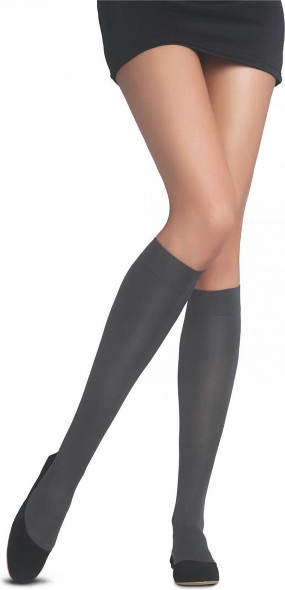 Penti Dames Kniekousen | Pantykousen | Pantykousjes Opaque, matt Micro 40 Denier (pd1007) - ZWART - Maat One size