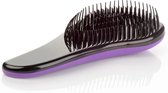 Handige compacte antiklit haarborstel | Tangler | kam - brush - zwart