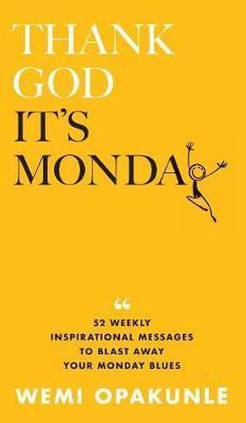 Thank God It's Monday - cover