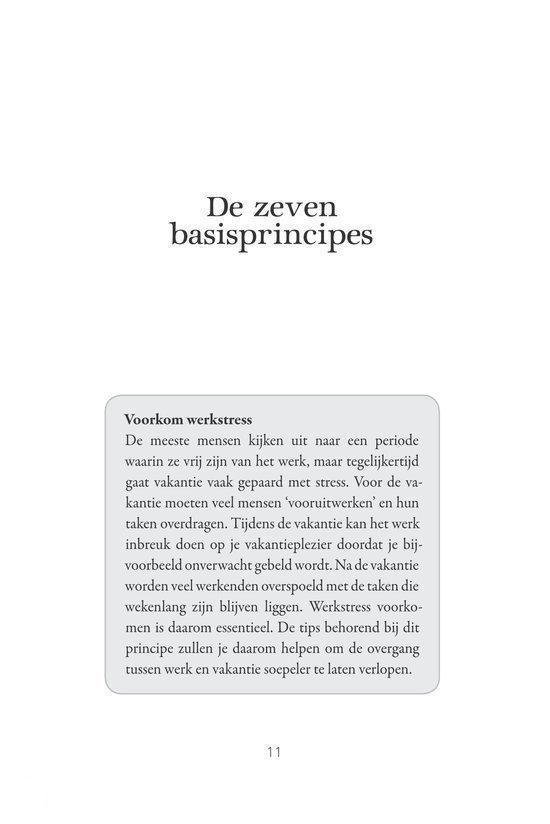 De kunst van het vakantievieren