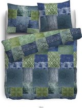 HNL Pure Cotton Nisa Dekbedovertrek - Eenpersoons - 135x200 + 80x80 cm - Multi