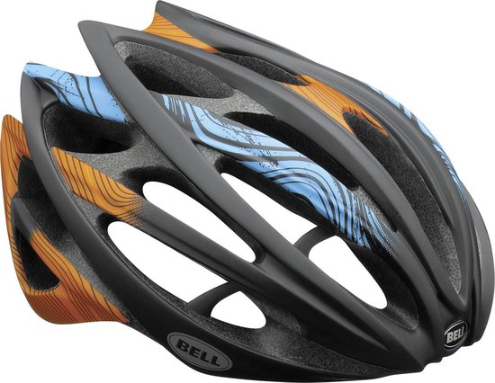 verdwijnen rouw Spin Bell Gage racefiets helm oranje/zwart Hoofdomtrek 59-63 cm | bol.com