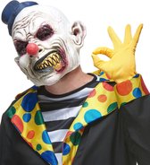 PARTYTIME - Afschuwelijke clown masker voor volwassenen