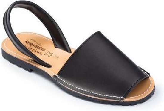Menorquina-sandales espagnoles-avarca-noir-menorquinas-femmes-hommes-taille  36 | bol.com