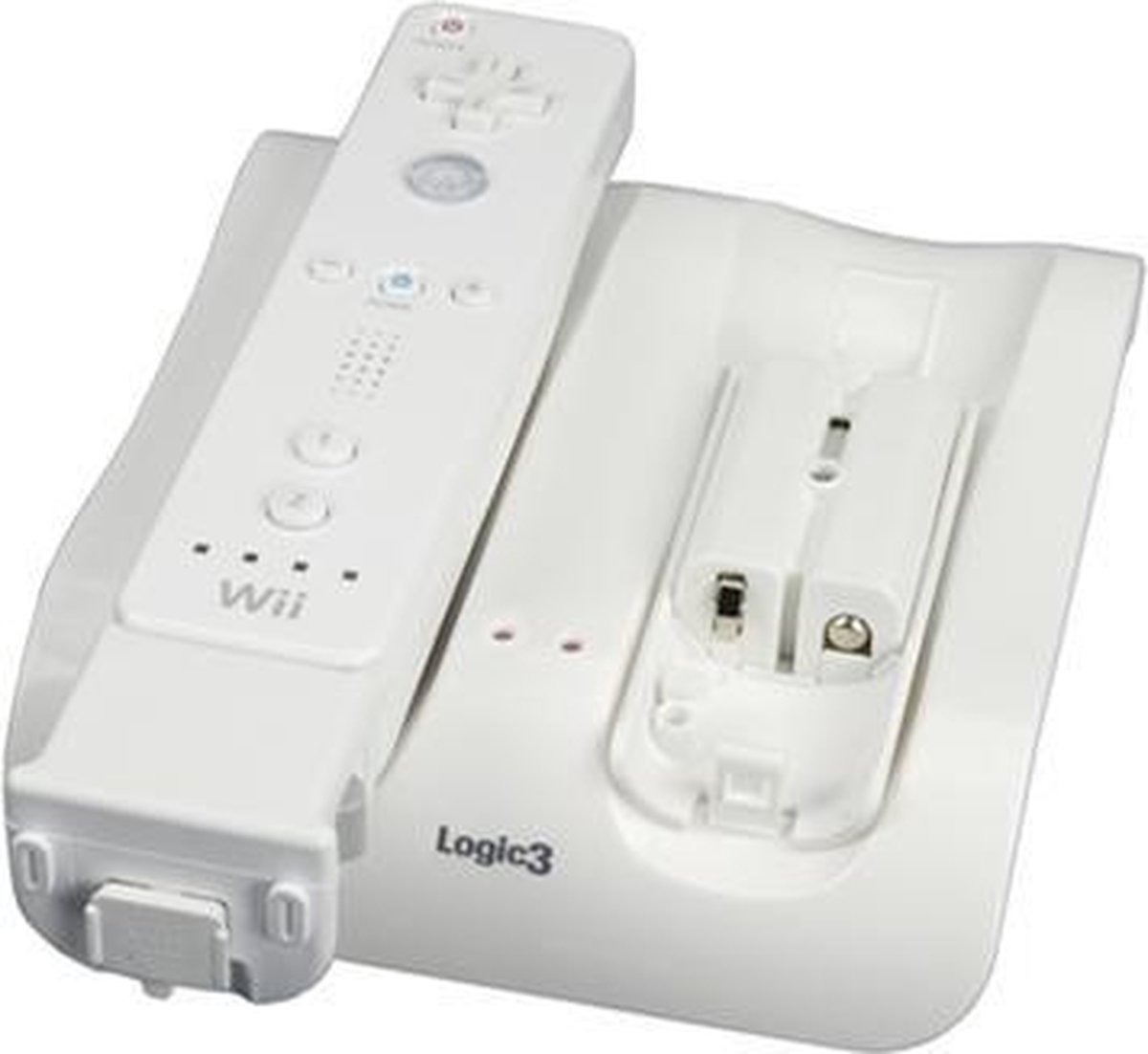 Logic3 Inductie Oplader Incl. 2 Battery Packs Wit Wii | bol.com