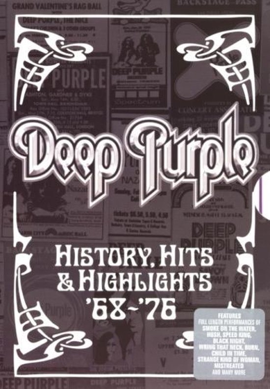 Deep Purple - History Hits & Highlights 1968 - 1976