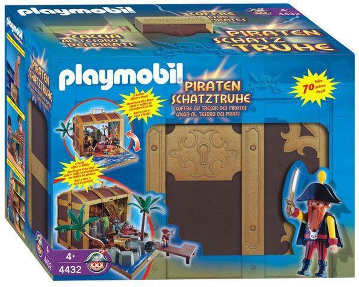 playmobil 4432 piraten schatkist | bol.com