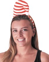 PARTYPRO - Haarband kerst muts voor volwassenen - Accessoires > Haar & hoofdbanden