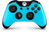 Xbox One Controller Skin Lichtblauw Sticker