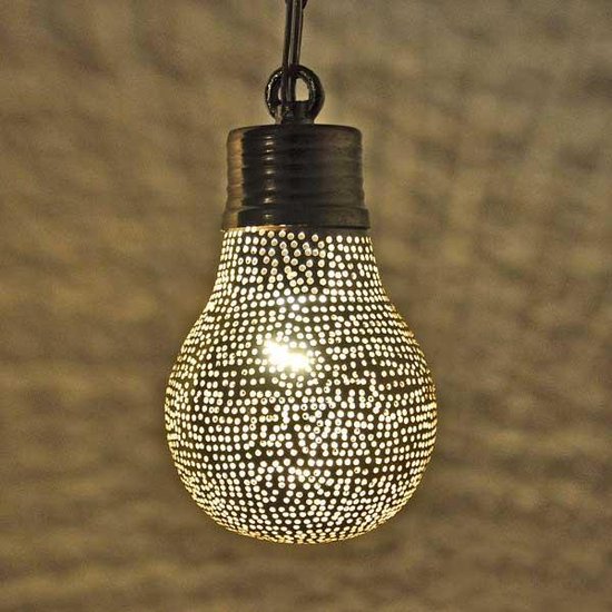 Nour Lifestyle Arabische hanglamp Halima met maat S | bol.com