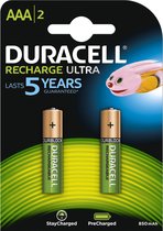 Bol.com Duracell AAA Oplaadbare Batterijen aanbieding