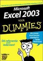 Voor Dummies - Microsoft Excel 2003 voor Dummies
