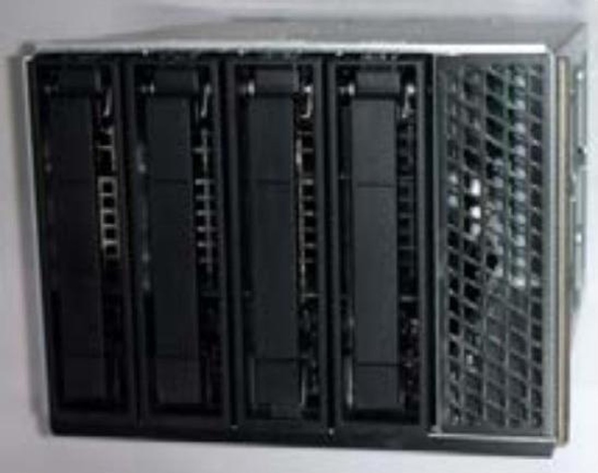 Intel 3.5 inch Hot-swap Drive Bay Kit AUP4X35S3HSDK 8,89 cm (3.5'') Carrier panel Zwart, Roestvrijstaal
