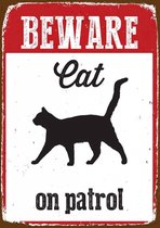 Katten Waakbord Beware