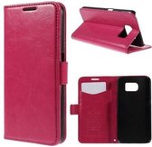 Kds PU Leather Wallet hoesje Samsung Galaxy S6 roze