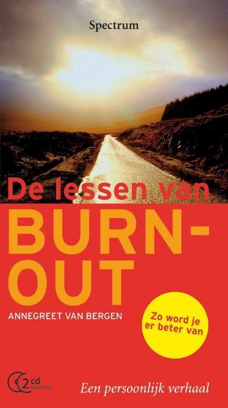 Cover van het boek 'De lessen van burn-out' van Annegreet van Bergen