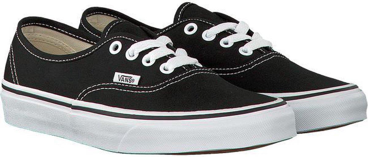 Vans - Unisex Sneakers Authentic - Zwart - Maat 37 | bol.com