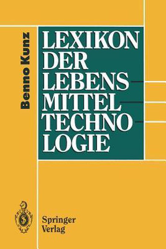 Lexikon der Lebensmitteltechnologie - cover