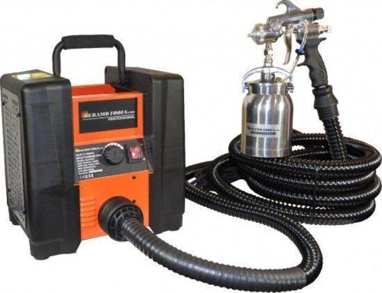 Yofidra Akku Farbsprühsystem, 1400ML HVLP Farbsprühgerät Wandfarbe