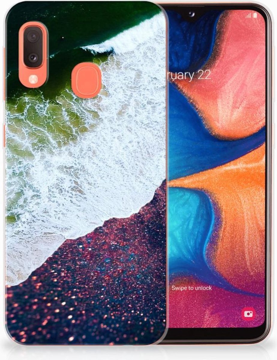 Samsung Galaxy A20e TPU Hoesje Sea in Space