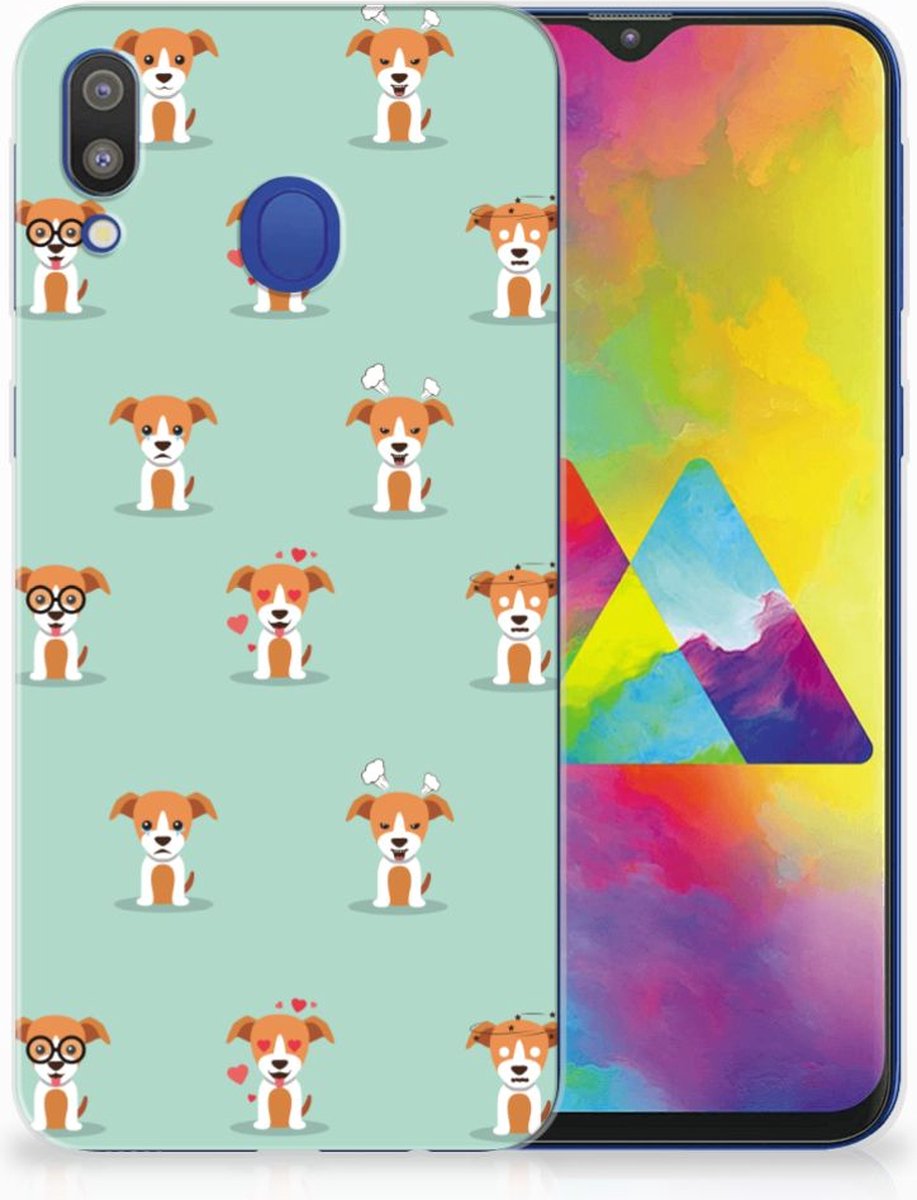 Samsung Galaxy M20 (Power) TPU Hoesje Pups