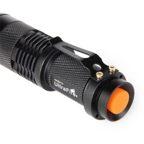 adelaar Haalbaar Regeneratief CheapOutdoor® Cree Q5 LED zoombare Mini lamp - Black | bol.com