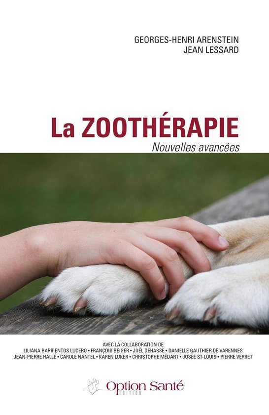 La zoothérapie - Nouvelles avancées - cover