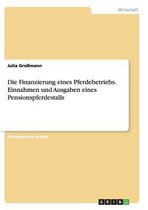 Die Finanzierung Eines Pferdebetriebs. Einnahmen Und Ausgaben Eines Pensionspferdestalls