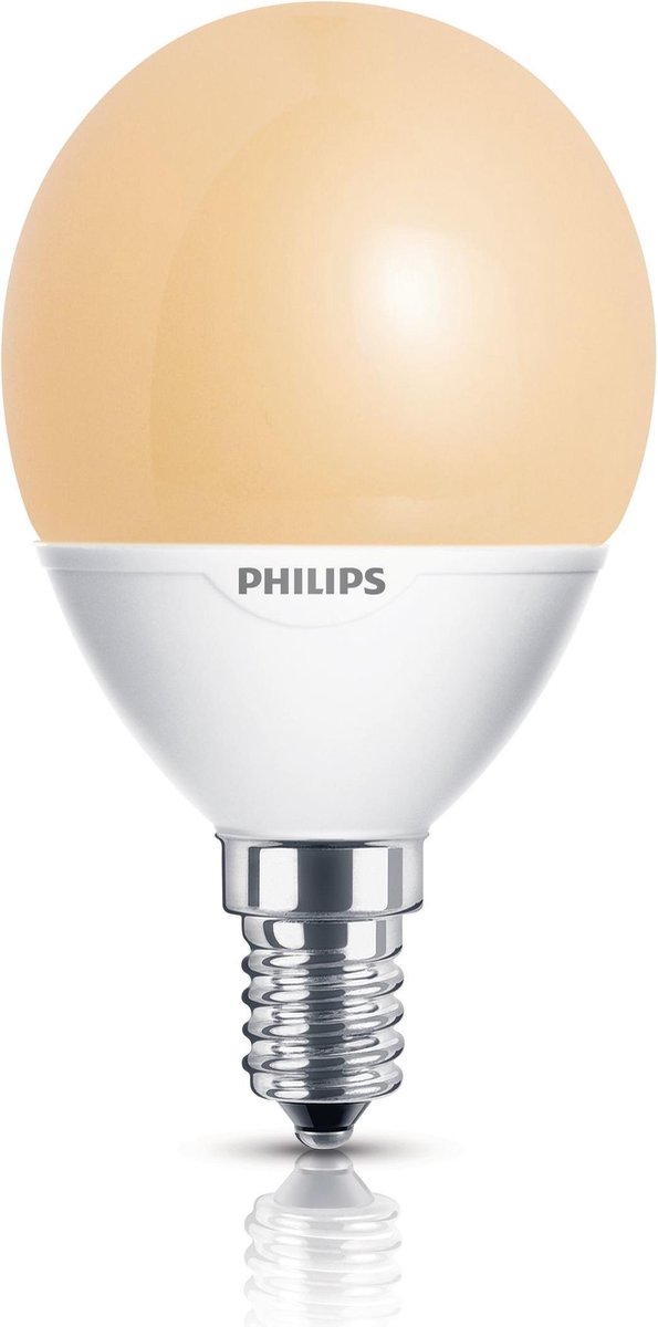 Philips Spaarlamp Flame kogel 8WE14 | bol.com