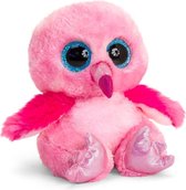 Keel Toys pluche roze Flamingo knuffel 25 cm - Flamingos  knuffeldieren - Speelgoed voor kind