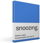 Snoozing - Katoen-satijn - Kussenslopen - Set van 2 - 60x70 cm - Meermin