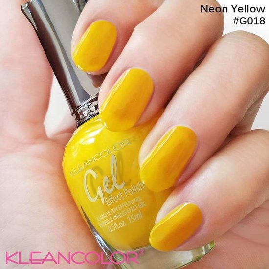 Gellak starterskit, gel nagellak zonder lamp, NEON, Kleancolor