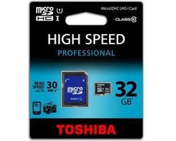 32GB Micro SDHC memory card Class 10