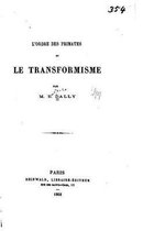 L'ordre des primates et le transformisme