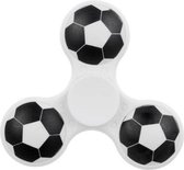 Hand Spinner / 3D Voetbal / Kunststof / Tri Spinner / Anti-Stress / Concentratie verhogend in Voetbal Wit