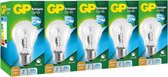 GP Halogeenlamp E27 46Watt (60W) Helder Standaard Lamp Grote Fitting 700Lumen Classic Dimbaar 230V (5 STUKS)