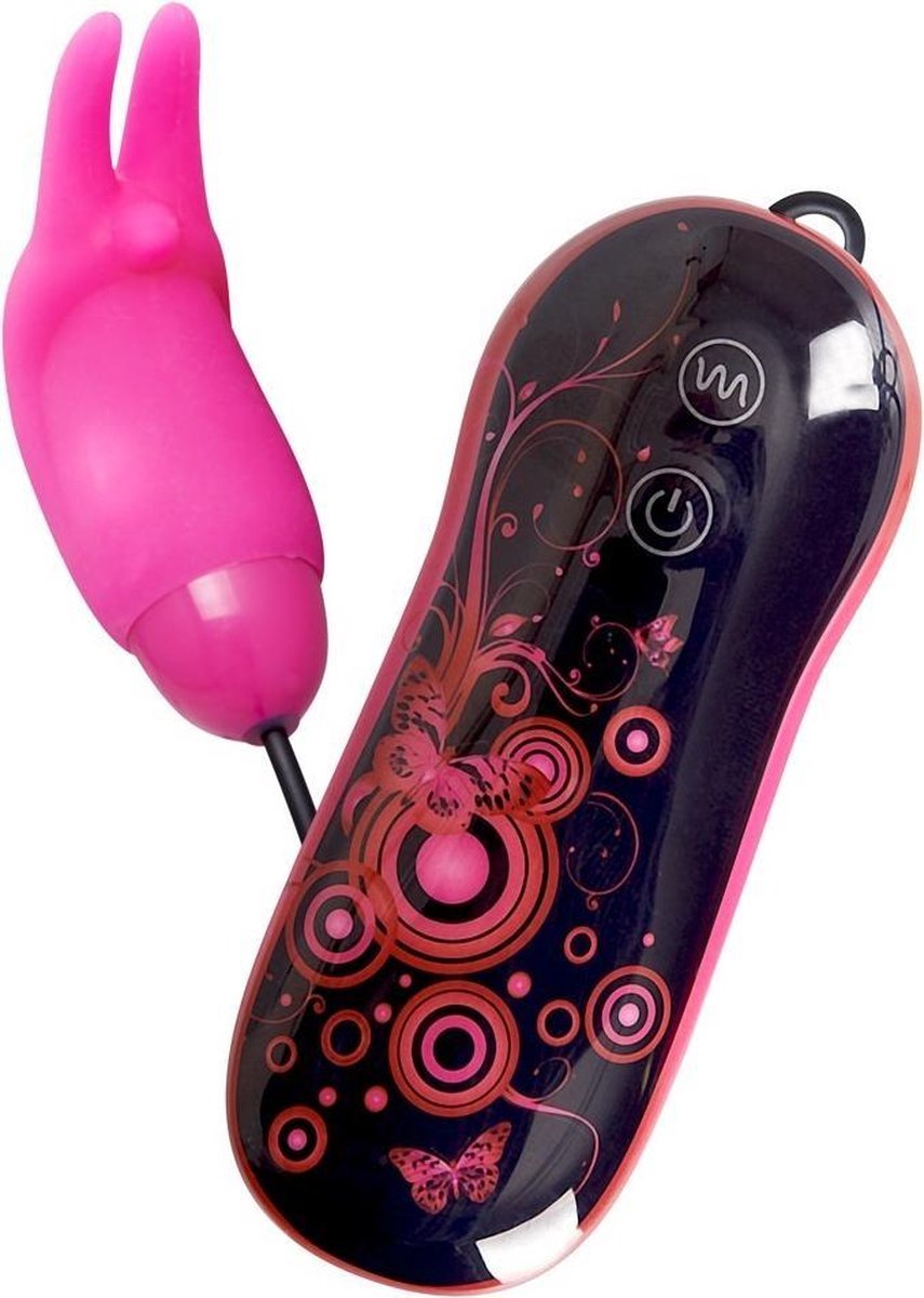 Sweet Smile – Vibrerend Ei in Penis Vorm met Draadloos Afstandsbediening voor Discreet Plezierige Trillingen – Roze