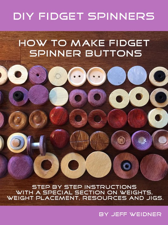 DIY Fidget Spinners How to Make Fidget Spinner Buttons - cover