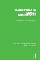 Routledge Library Editions: Small Business - Marketing in Small Businesses