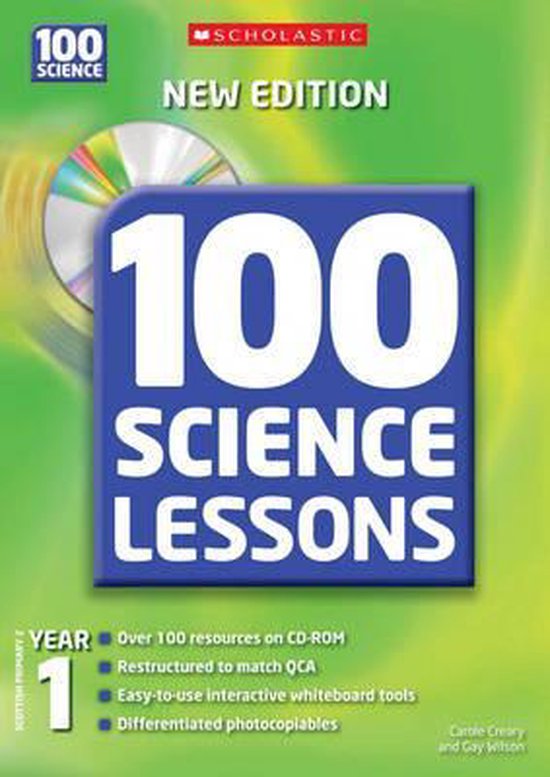 100 Science Lessons for Year 01 - cover