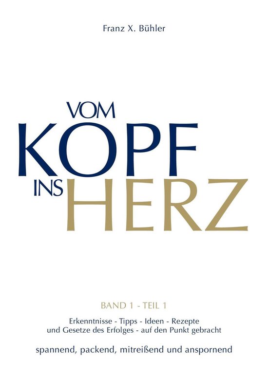Vom Kopf ins Herz - cover